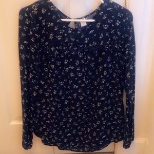 New Old Navy Floral Long Sleeve